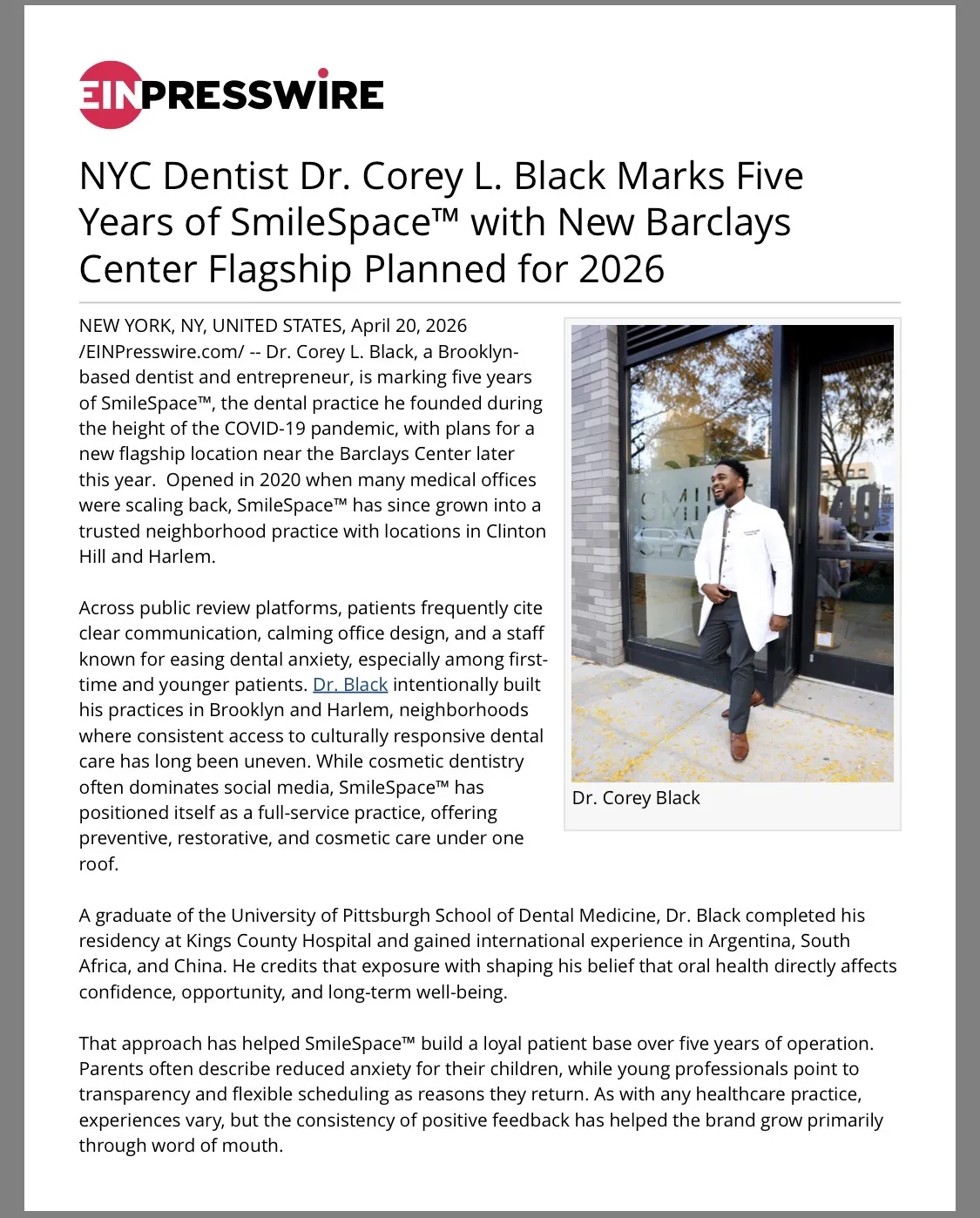 Barclays Center Location Press Release