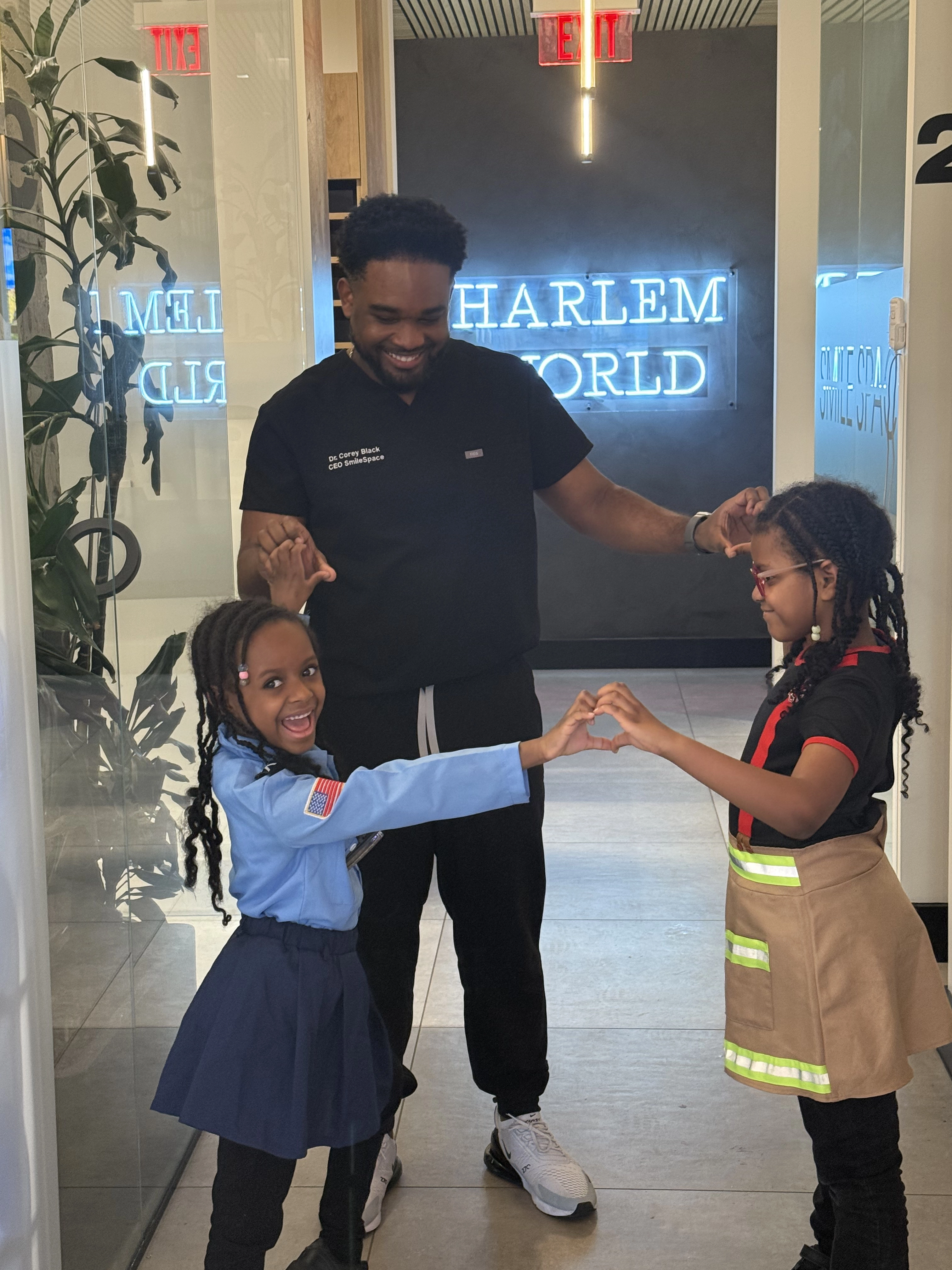 Dr. Black's Patient Came for Career Day